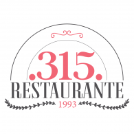 315 Restaurante Logo PNG Vector