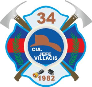34 CIA JEFE VILLACIS Logo PNG Vector