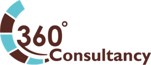 360 Degree Consultancy Logo Vector