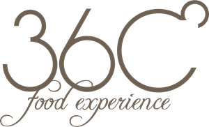 360 Food Experience Logo PNG Vector