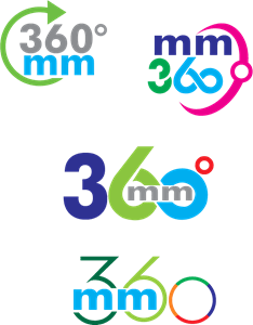 360° Logo Vector