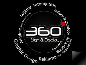 360 Signs&Display Logo PNG Vector