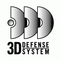 3D Defense System Logo Vector