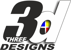 3D Designs Logo PNG Vector