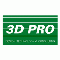 3D Pro Logo PNG Vector