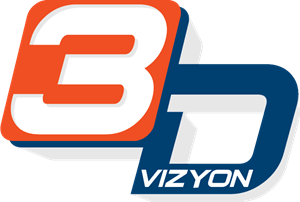 3D Vizyon Logo Vector