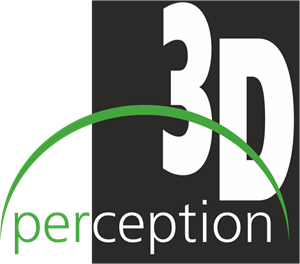 3D perception Logo Vector