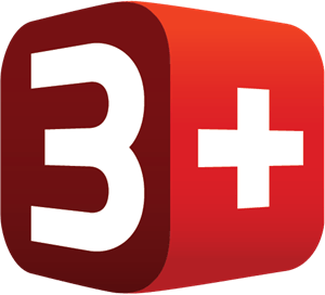 3+ TV Logo Vector