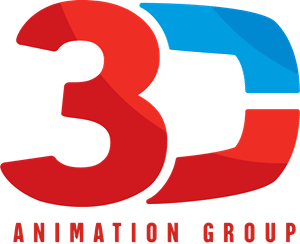 3D Animation Logo Vector