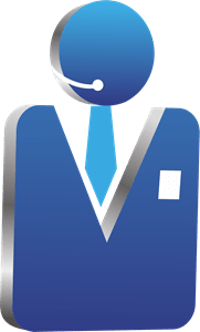 3D Businessman Logo PNG Vector