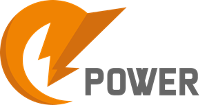 3d Electric Power Logo Vector