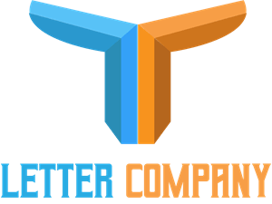 3d Letter T Logo PNG Vector