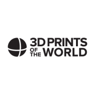 3D Prints of the World Logo PNG Vector