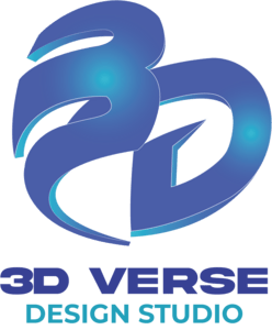 3D Verse Logo PNG Vector