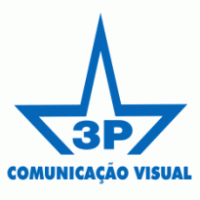 3P Comunicação Visual Logo Vector