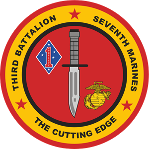 3rd Battalion 7th Marine Regiment USMC Logo PNG Vector