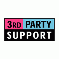3rd Party Support Logo PNG Vector