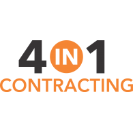 4 in 1 Contracting Logo PNG Vector