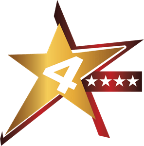 4 star Logo PNG Vector