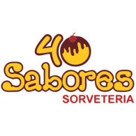 40 Sabores Logo Vector
