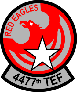 4477th Test and Evaluation Squadron - US Air Force Logo PNG Vector