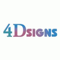 4 Dsigns Logo Vector