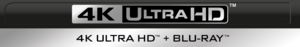 4K Ultra HD Cover Header Logo PNG Vector