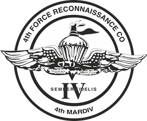 4th Force Reconnaissance Co Logo PNG Vector