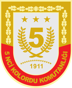 5'NCİ KOLORDU KOMUTANLIĞI Logo PNG Vector