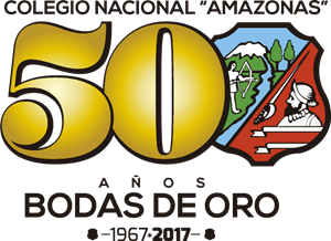 50 Años Colegio Nacional Amazonas Logo Vector