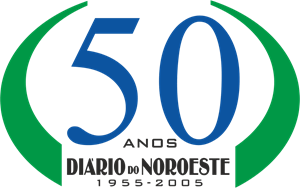 50 Anos Diario do Noroeste Logo PNG Vector