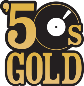 '50s Gold Logo PNG Vector