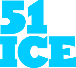 51 Ice Beer Logo Vector