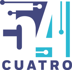 54cuatro Logo PNG Vector
