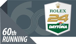 60th Running Rolex 24 Logo PNG Vector
