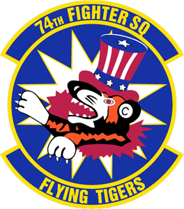 74th Fighter Squadron Logo Vector