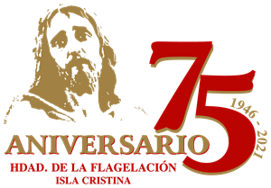 75 ANIVERSARIO HDAD. FLAGELACIÓN Logo PNG Vector