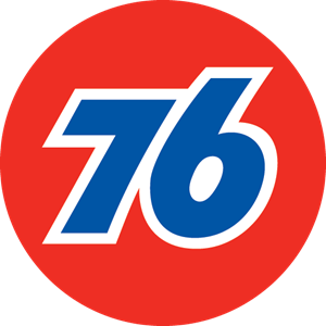 76 Gasoline Logo PNG Vector