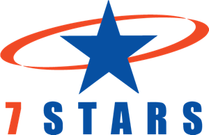 7 Stars Logo Vector