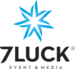 7luck Event & Media Logo Vector