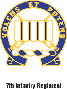 7th Infantry Regiment Logo PNG Vector