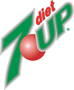 7up Diet Logo PNG Vector