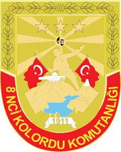 8. kolordu komutanlığı Logo PNG Vector