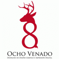 8 Venado Logo Vector