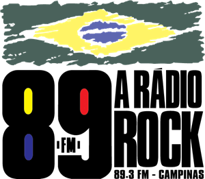 89 FM - A Rбdio Rock Logo Vector
