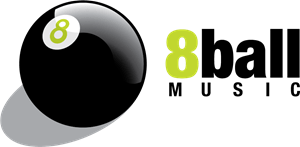 8ball Music Logo PNG Vector