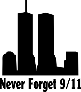 9/11 Never forget Logo PNG Vector