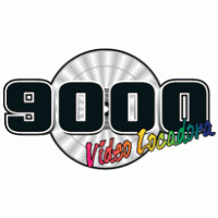 9000 Video Locadora Logo PNG Vector