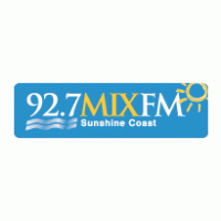 92.7 Mix FM Logo PNG Vector