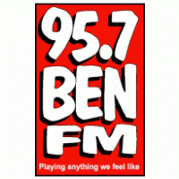 95.7 Ben FM Logo PNG Vector